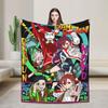 Dandadan Anime Blanket Warm Soft Comfortable Plush Throw Blanket For Outdoor Travel Office Flannel Bedspread Bed Cover