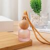 1 Stück Bunte mattierte Glasflasche Behälter 11 ml Leere Auto-Parfümflasche Aromatherapie-Flasche Auto-Anhänger Dekoration