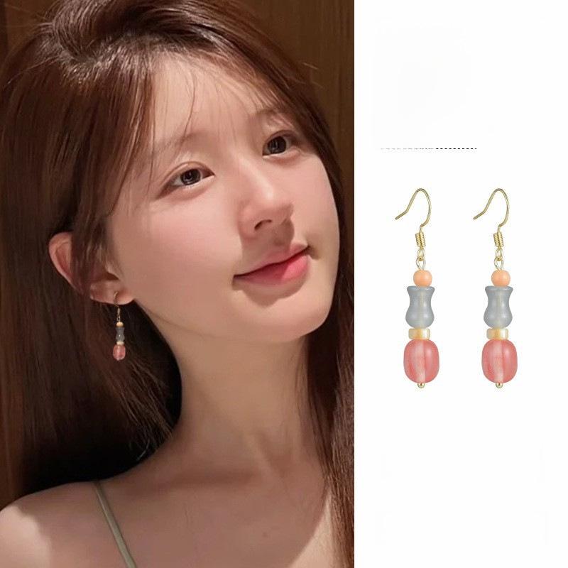 

Женские длинные серьги-кисточки в стиле ретро — универсальные аксессуары в китайском стиле ханьфу Bamboo Segment Studs