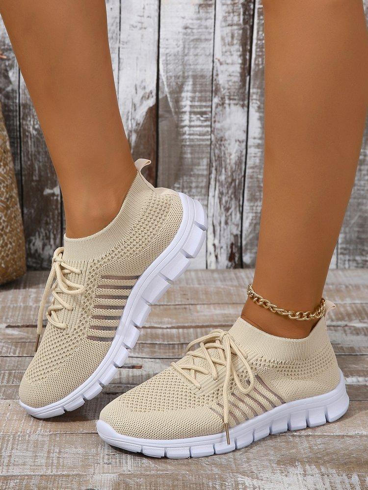 New Women's Sneakers Spring Flat Shoes Casual Women Vulcanized Summer Light Mesh Breathable Female Running Shoes