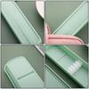 Tableware Box Environmental Cutlery Box Portable FlipCover Type Cutlery Case Spoon Storage Box Lightweight Travel Accessories