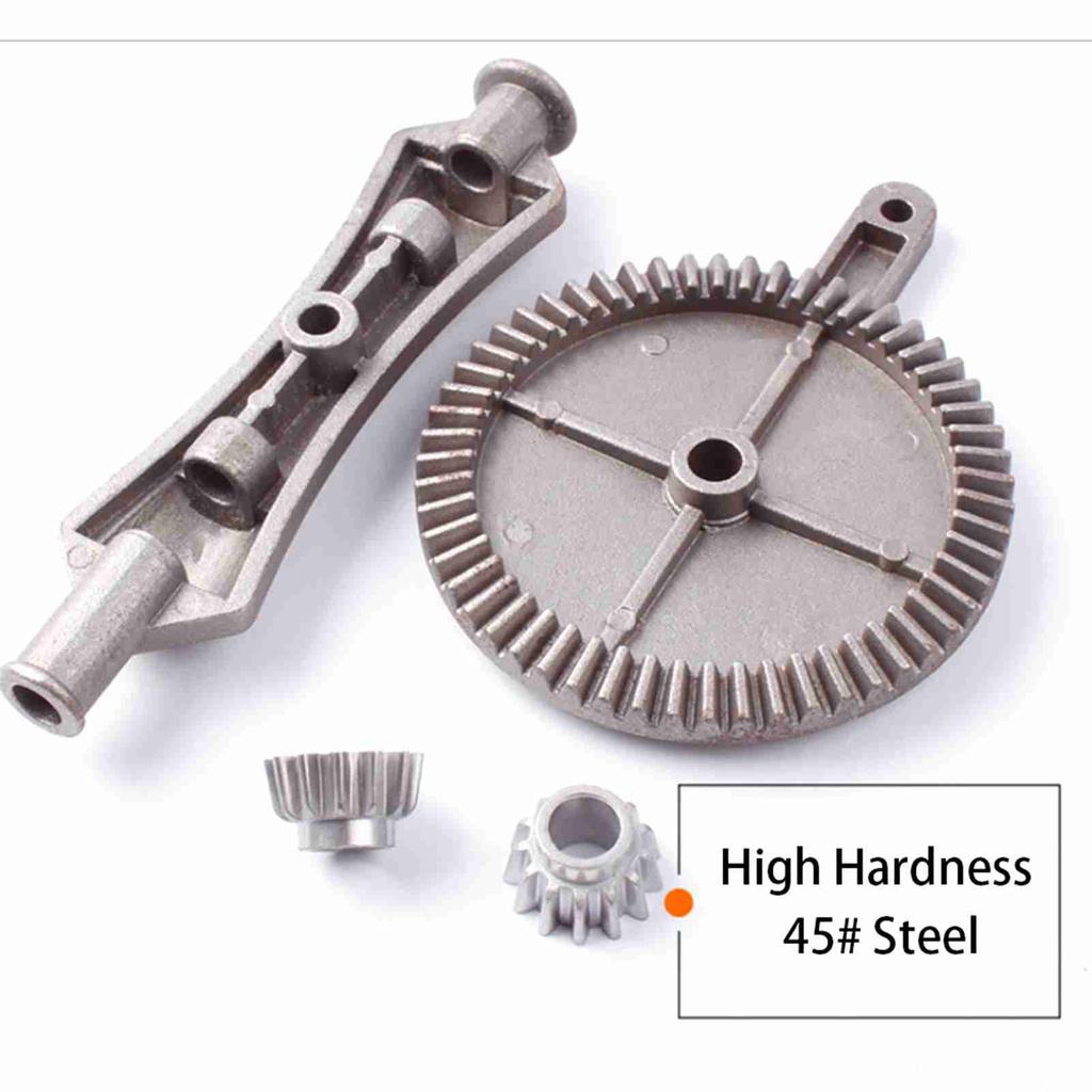 Hand Crank Drill All Steel Casting Drilling Drill Portable Mini Manual Drill with Double Pinions Hand Drill Tool for