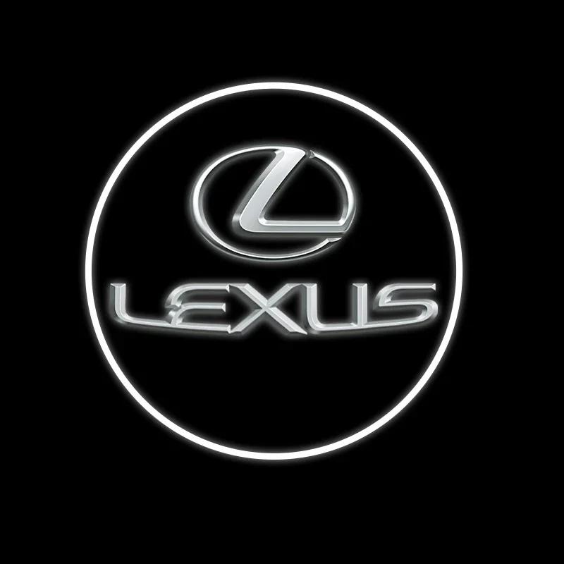 Interior Stickers For Lexus GX470 CT200H IS300H IS200 IS250 RX350 RX GX460 NX200 NX 2X LED Car Door Welcome Ghost Shadow Light B