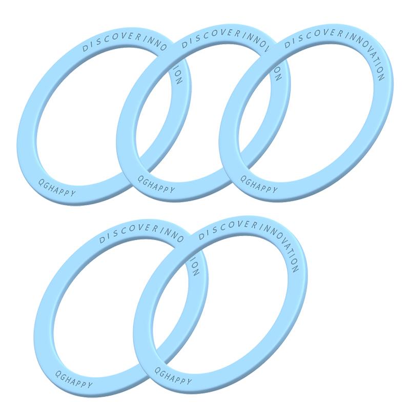 1/3/5pcs Mobile Phone Magnetic Ring for Magsafe Universal Ultra-thin Magnet Plate for Wireless Charging Sheets for iPhone 17 16