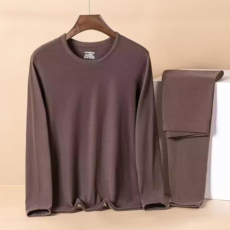 Delong Men's Thermal Underwear Set - Antibacterial, Warm Autumn & Winter Base Layer