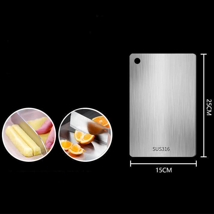 Stainless Steel 316 Thickened Cutting Board Cut Vegetables Meat Chopping Board Cooking Tools Anti-mold Cutting Boards Mats