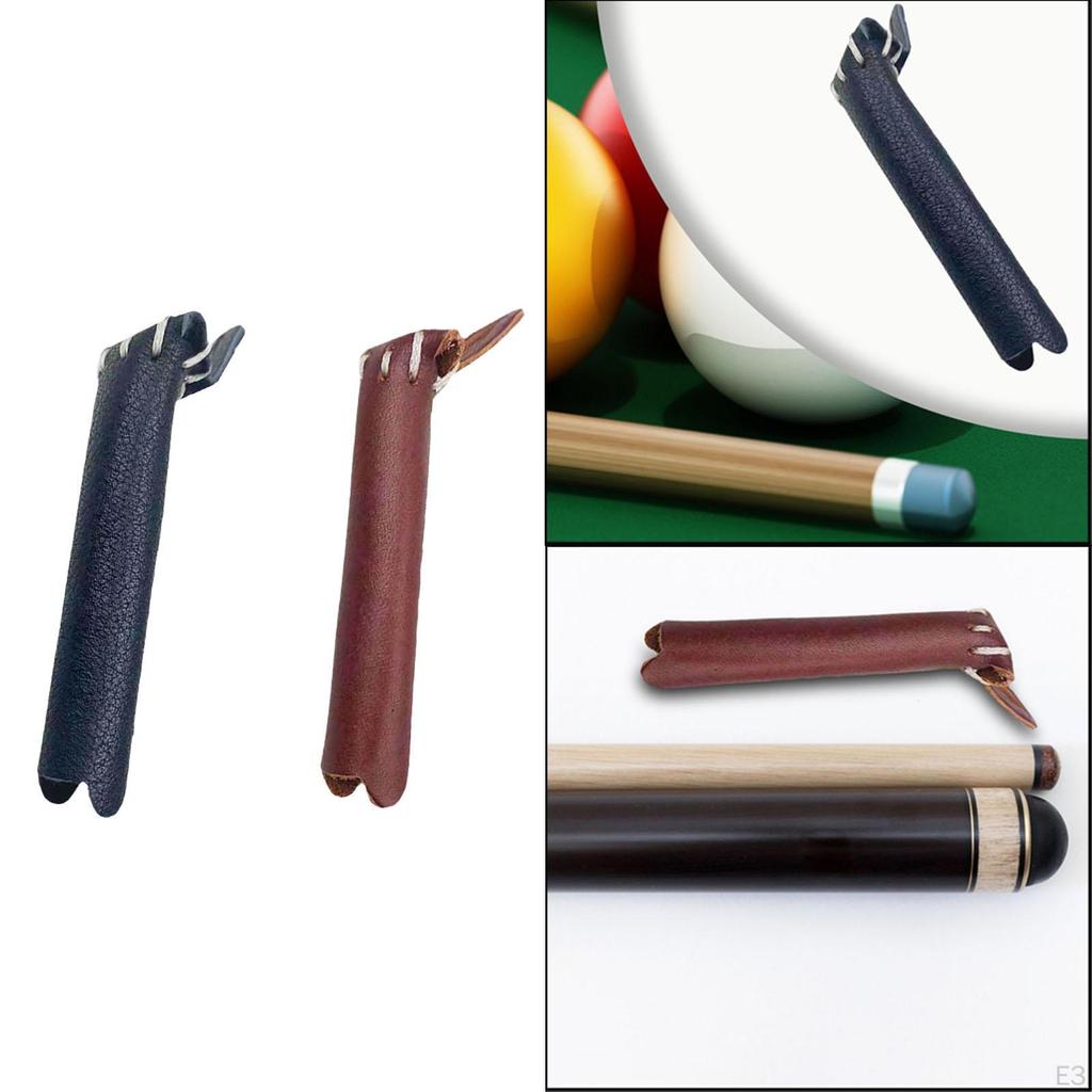 Leather Snooker Cue