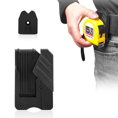 Tape Measure Fixed Rack Tape Automatic Buckle Measure Thickened Wear Belt Bracket Portable Tool Holder Durable Accessories