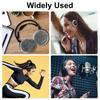 100 Pieces Headphone Earpad Covers, Disposable Non-Woven Fabric Headphone Covers/Headset Covers/Earpad Protector