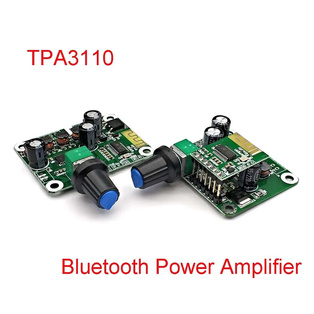 TPA3110 PBTL Digital Power 5.0 Verstärkerplatine 8-26V 30W+30W Stereo Klasse D Power Bluetooth Auto für USB Tragbarer Lautsprecher 2x15W