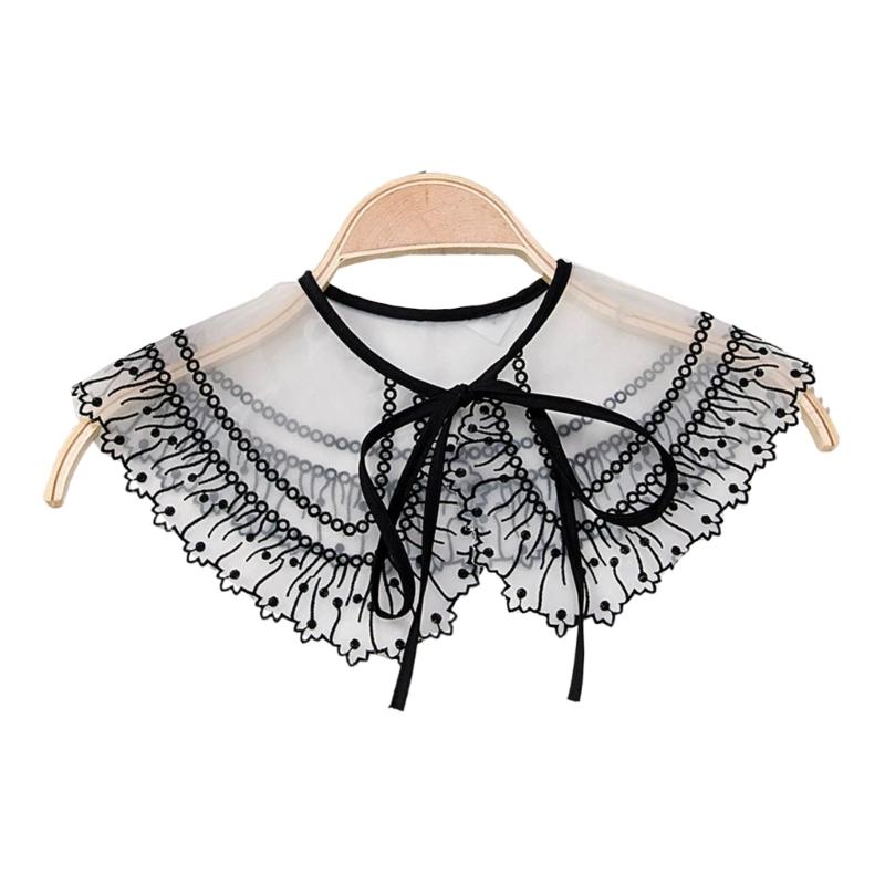 

Detachable Bows Tie Laces Crisscross Bows Tie Fashionsolid Color Bows Tie for Women s Fashion Accessory 1