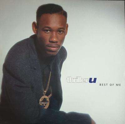 LP Record THRILLER U - Best Of Me WRLP006 World Records 1993 UK Reggae, Ska & Dub Used