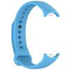 Compatible Strap for Xiaomi Mi Band 9 & 8 NFC Smart Sports Wristband - Silicone Metal Interface