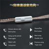 Upgraded 0.75mm Earphone Cord Wires for ZST/ZSR/ED12/ES3/ZS10/ZSN/ZSNPRO Earphone Accessory Clear Sound Transmission