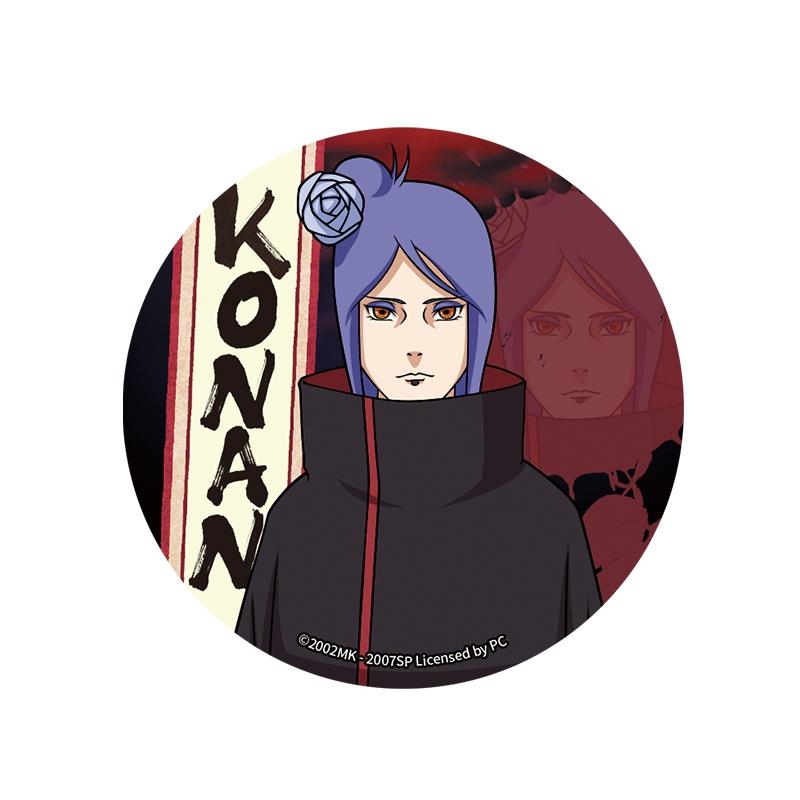 Naruto Akatsuki Pein Konan Zetsu Itachi Orochimaru Kisame Kakuzu Hidan Sasori Obito China Official Authorization Cosplay Badge