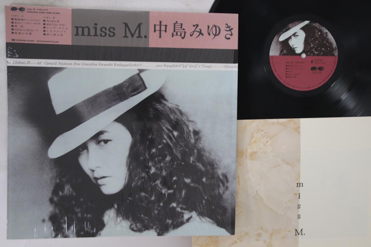

LP Record MIYUKI NAKAJIMA - Miss M. C28A0450 CANYON 1985 Japan Obi Japanese Pop/Rock Used