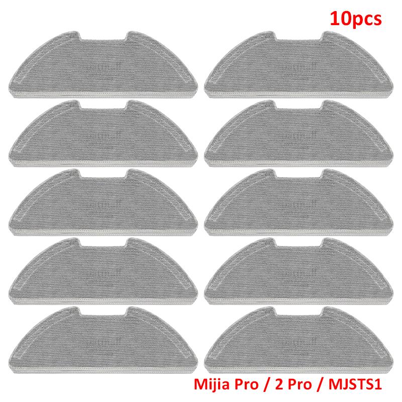 Main / Side Brush Hepa Filter Mop Cloths Main Brush Cover For XiaoMi Mijia Robot Vacuum-Mop Pro / 2 Pro / MJSTS1 Spare Parts
