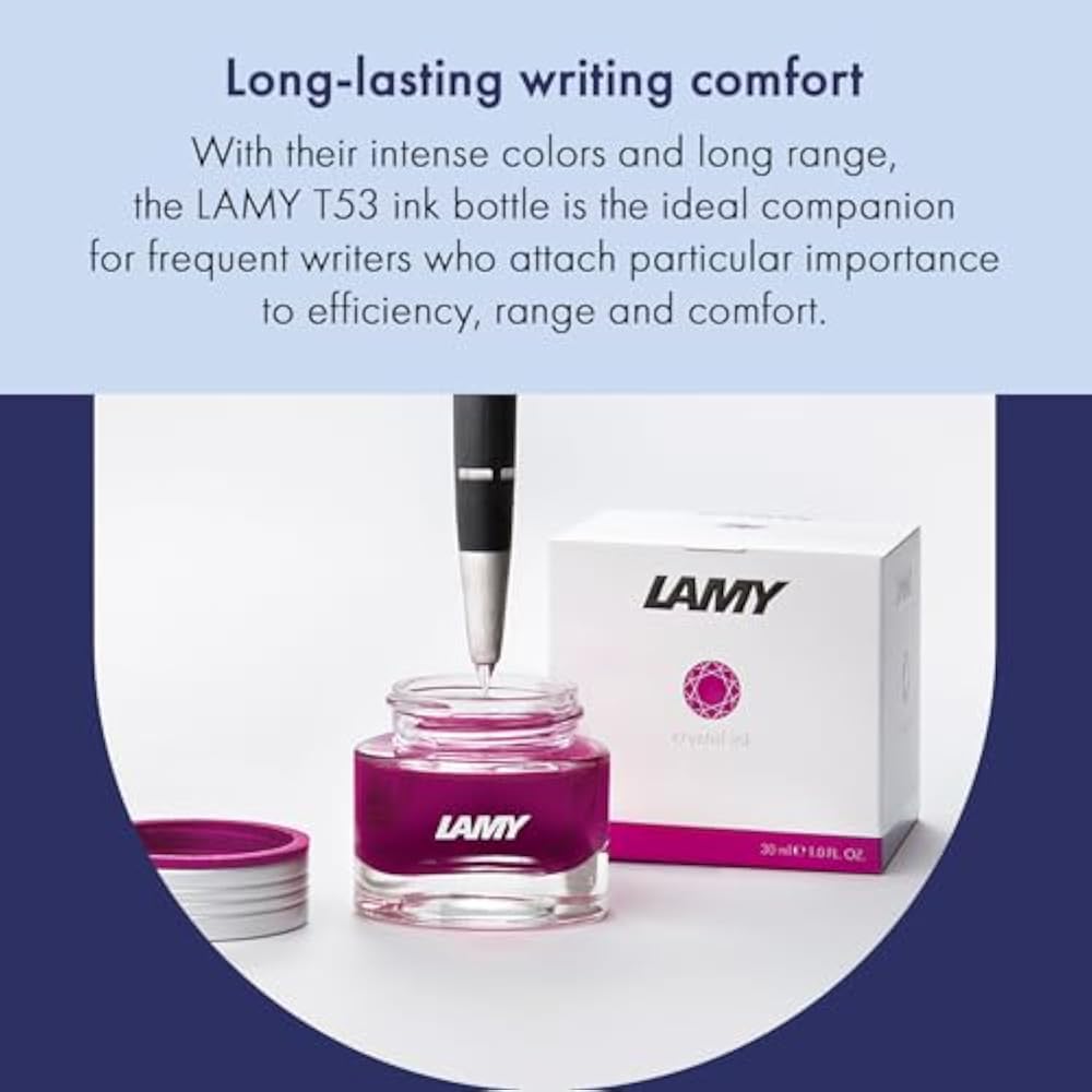 LAMY RAMY BOTTLE INK CRYSTAL AGATE LT53AG 30ml ORIGINAL IMPORTED