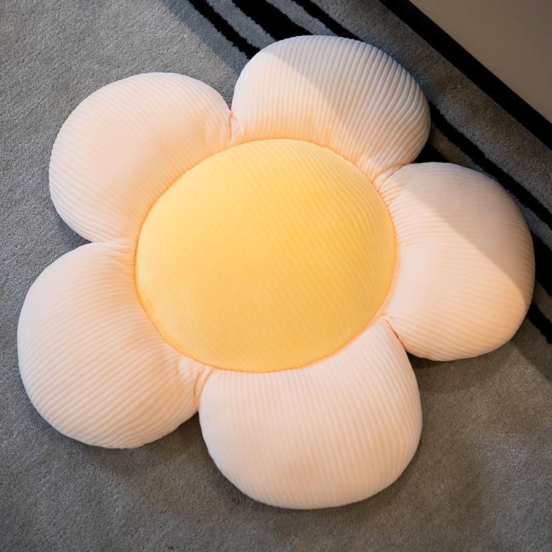 Small Daisy Flower Pillow Cushion On The Floor Chair Cushion Office Sitting for A Long Time Tatami Car with Butt Cushion