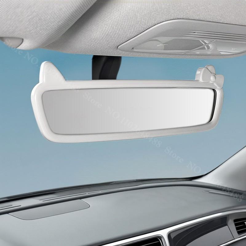 For Geely EX2 2025-2027 Silicone/ABS Screen Frame Central Control Navigation GPS Rearview Mirror Edge Protector Auto Accessories