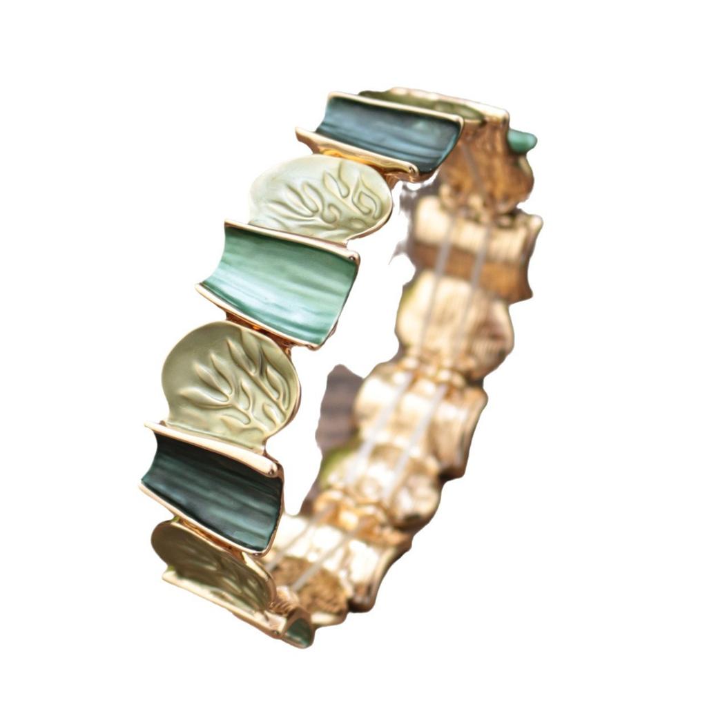 Ladies' Fashion Irregular Wealth Tree Elastic Bracelet