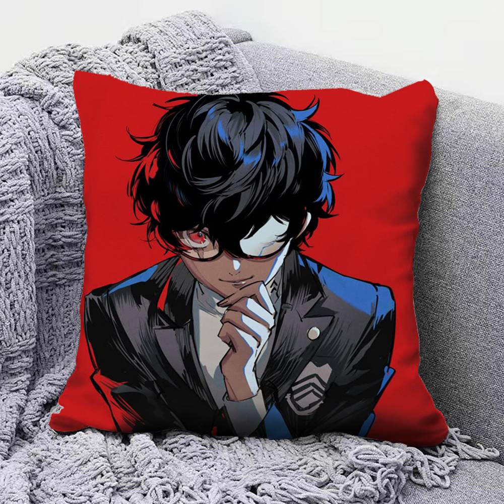 Persona P Futaba Sakura Joker Pillow Covers Home Sofa Cushion Covers and Aecorative Custom