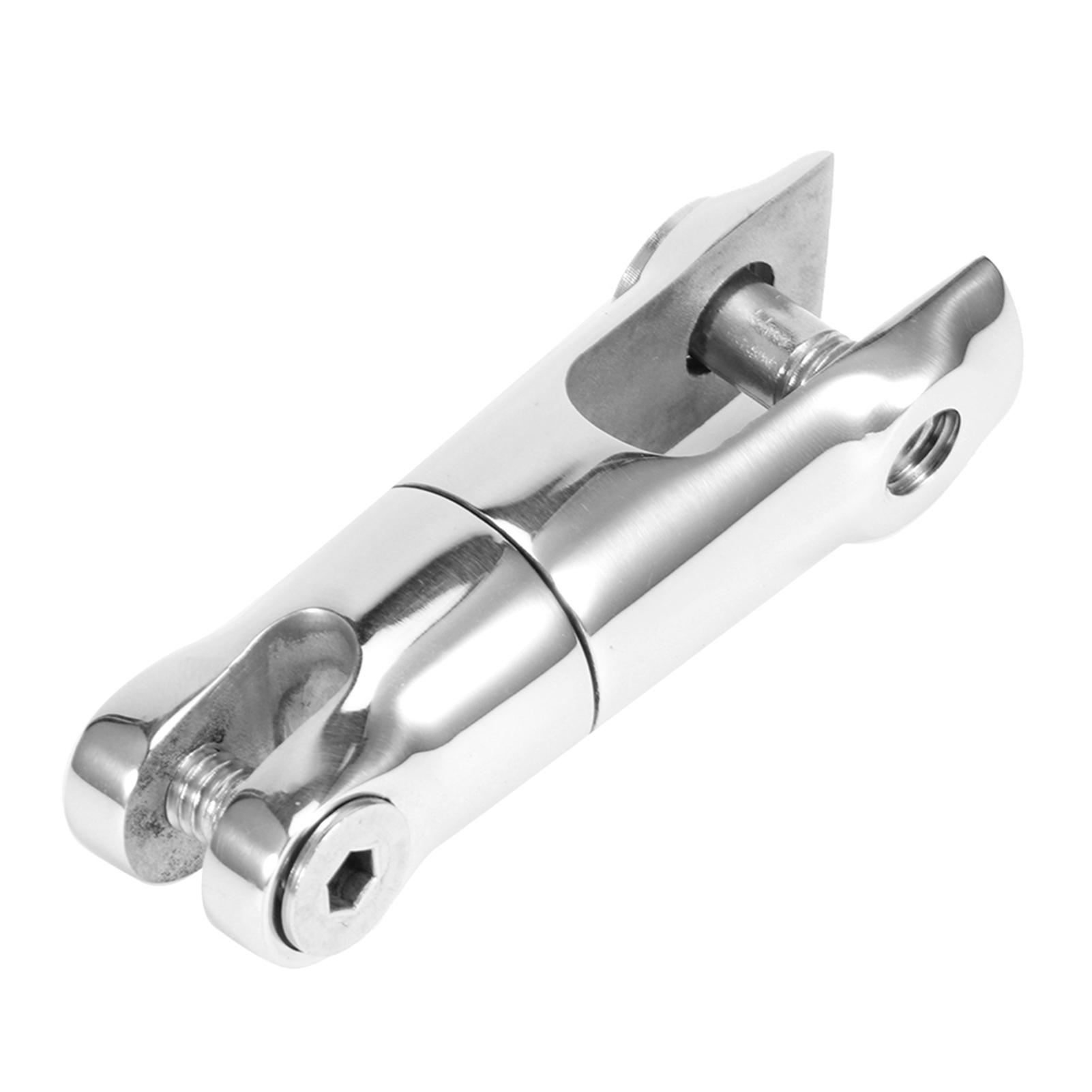 

Anchor Rotating Connector Stainless Steel Ship Handware Boat Accessory for 6‑8mm Chain