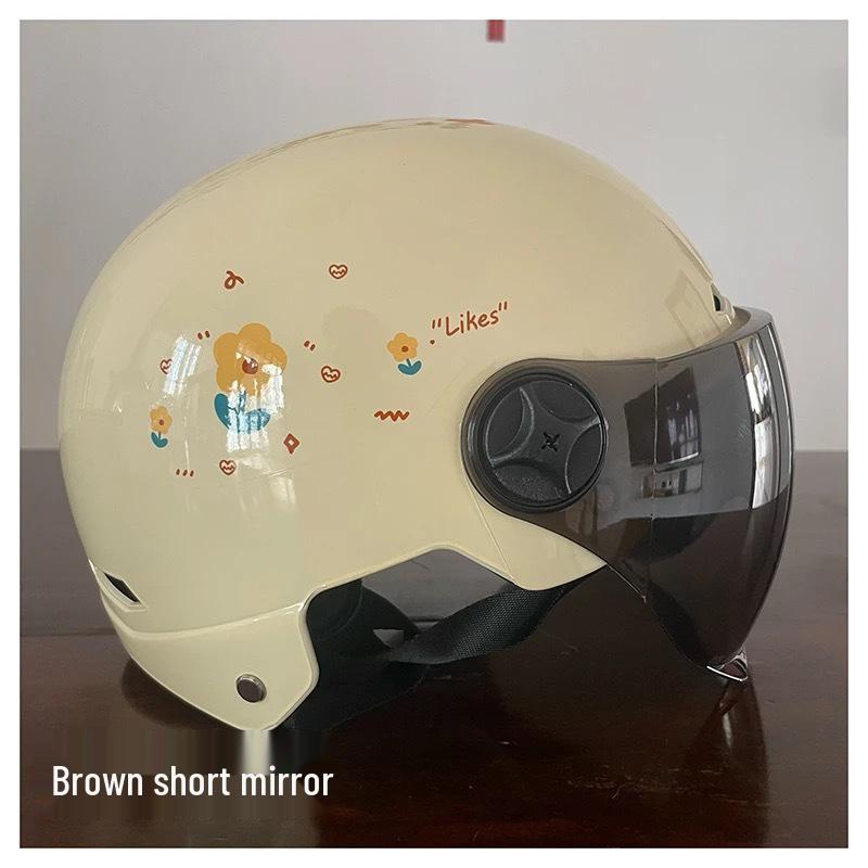 Universal Lightweight Sun Protection Helmet for Men and Women - Electric Scooter & Motorcycle Safety