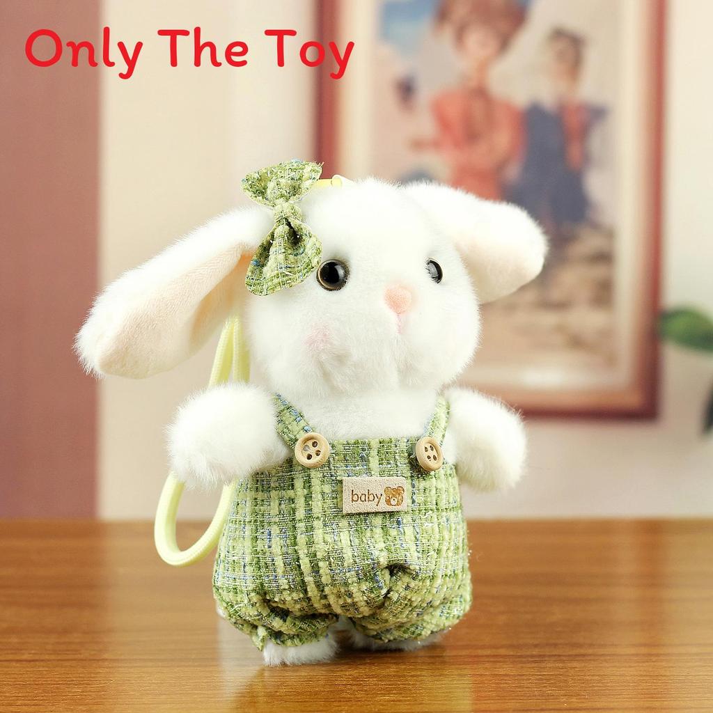 Plush Bunny Keychain With Pp Cotton Filling For Kids And Adults