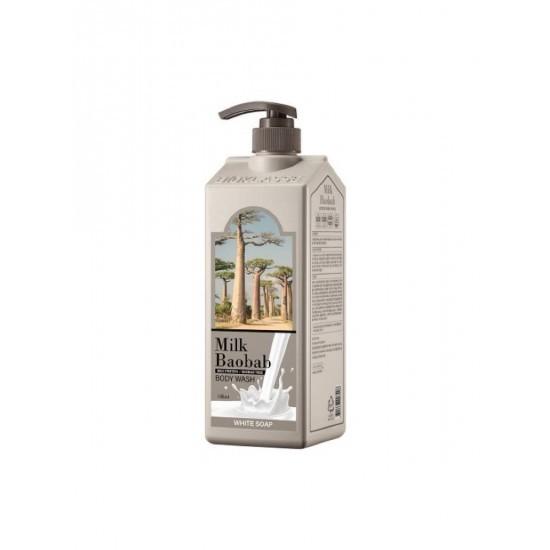 Milk Baobab Body Lotion 500ml/Body Wash 1000ml, White Soap Ivory Musk White Musk Baby Powder Damask Rose Flora Bouquet Lime and Basil Lavender Garden