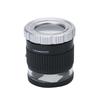 30X Handheld Cylindrical Magnifier with LED UV Jewelry Check Magnifying Loupe Handheld Magnified Glass Accessories
