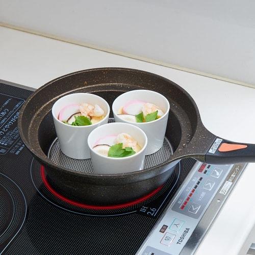 iMedia Steaming Plate, Stainless Steel, 18cm, Multifunctional, for Steaming Food, Kitchen Utensils, Cookware, Cookware