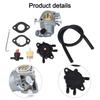 For Engine Repair Carburetor Kit Lawn Mower Improved Fuel Efficiency Steel Material Versatile Application Compatible Replacement