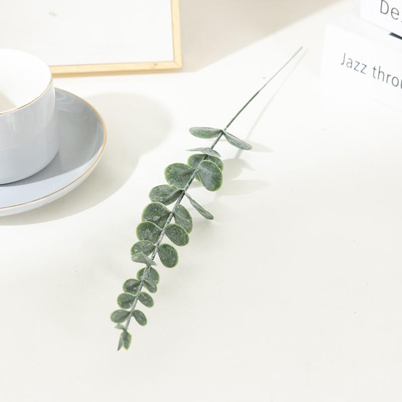Globulus Leaf Eucalyptus Simulation Green Plant Decoration Arrangement Flower