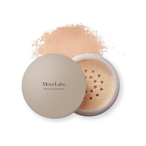 Moist Labo Минеральная тональная основа  Натуральный окер  SPF50 PA++++ Ограниченная упаковка Сделано в Японии [Эксклюзивно для Amazon.co.jp]