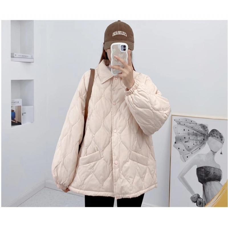 Thickened Bread Clothes Short Down Cotton-padded Clothes Women's Loose Autumn and Winter Coats Cotton-padded Jackets New Models
