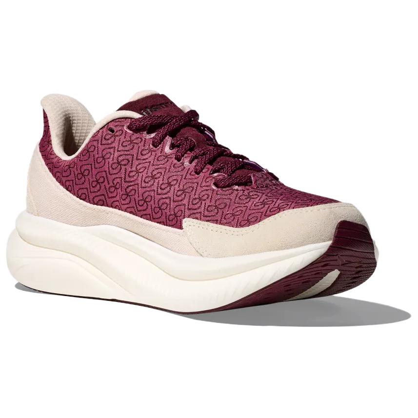 Reformation x Hoka One One Mach 6 LS Zapatos Lifestyle de Caña Baja Duraderos Antideslizantes Zapatos de Mujer Rojo Claro 1167690-SYRH