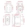 USB QC3.0 & PD Type C Car Chargers Marine Motorcycle Power Outlet 12V 24V
