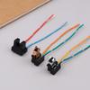 2Pcs Headlight Lamp Bulb Socket Wiring Harness Connector Plug Adapter Line For H1 H7 H4 Bulb Car Headlight Connection Plugs