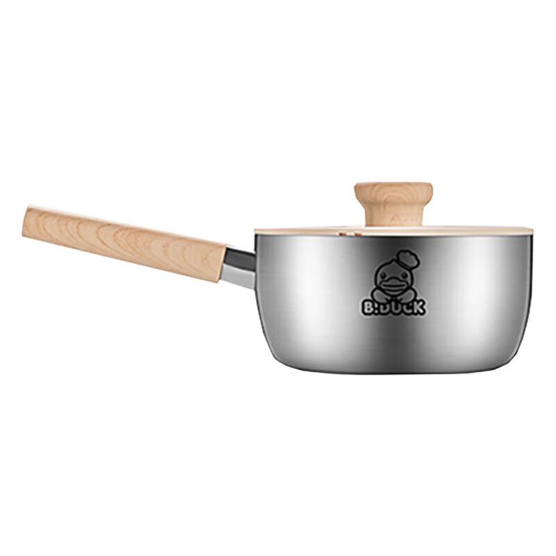 COOKER KING Little Yellow Duck 316 Multi-layer Steel Baby Milk Pot 18cm