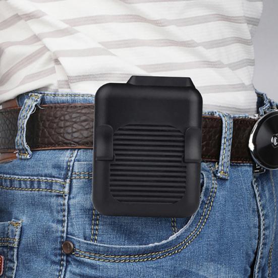 Summer Portable USB Hanging Clip on Waist Belt Neck Hands-free Air Cooling