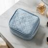 Cute Velvet Makeup Bag Zipper Closure Compact Mini Makeup Bag Lightweight Portable Cute Square Cosmetic Bag Makeup Accessory