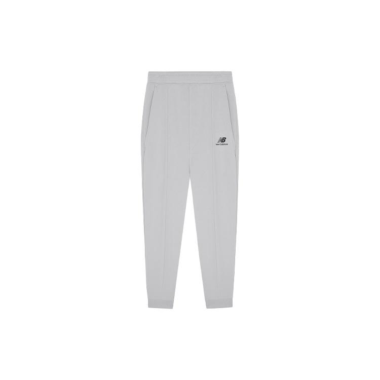 New Balance Logo Casual Joggers Asia Sizing Grey Black Men s AMP11313-OGR XXL