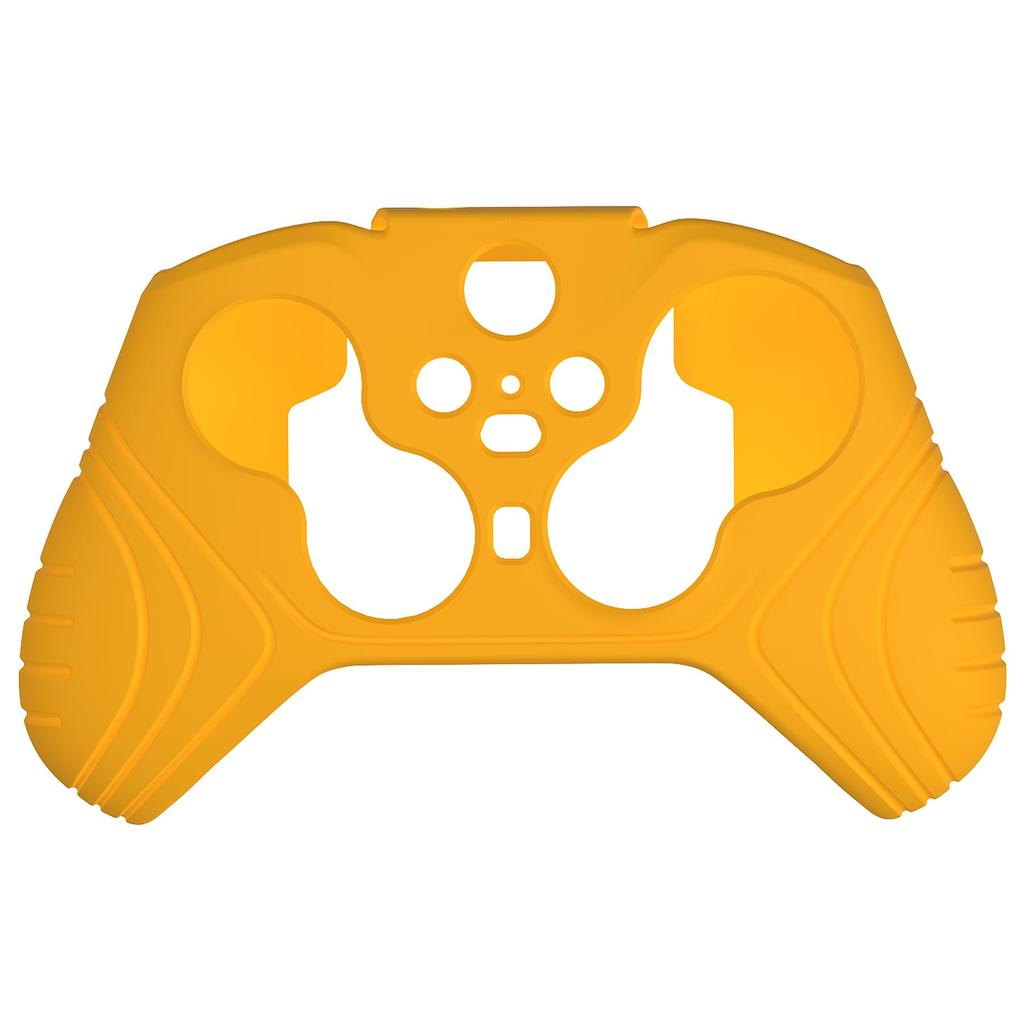 PlayVital Protective Cover for Xbox Elite Wireless Controller Series 2 Core, Includes Soft Rubber Skin and Thumbstick Cap Covers (Yellow)