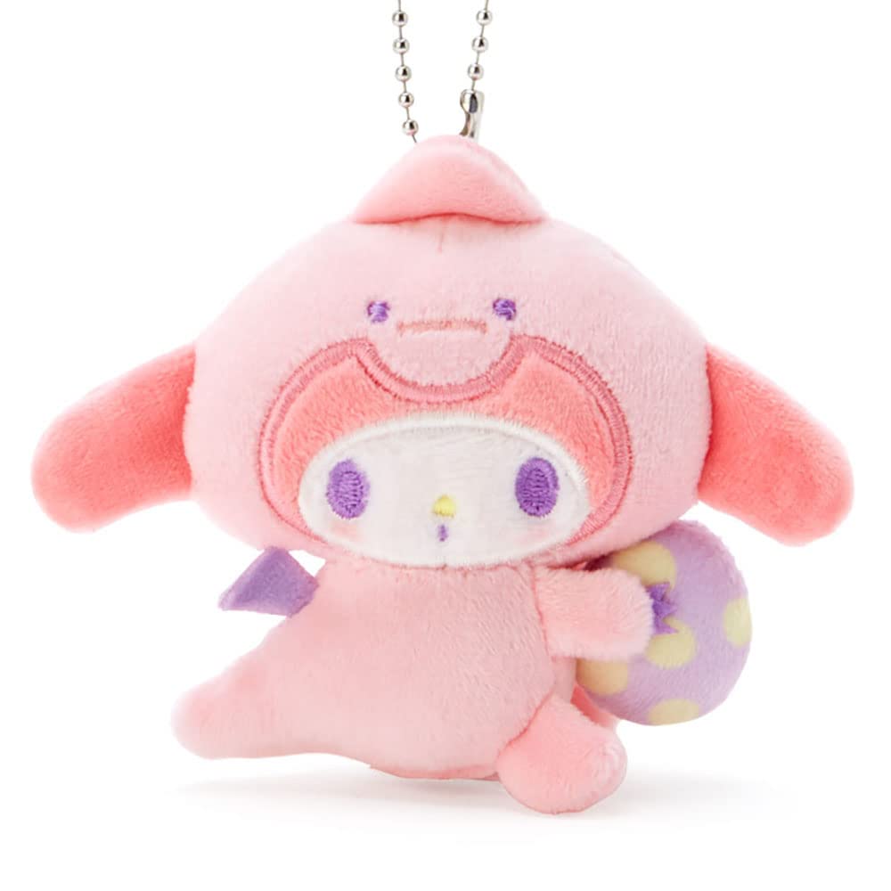 Sanrio My Melody Flat Mascot Holder 378267 (Dinosaur)
