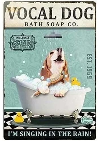 Beagle Dog Metal Tin Sign Please Sit Yourself The Best Sit In The House Printing Poster Bathroom Home Art Wall Decoration Pla