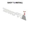 2PCS for BMW M M3 M4 M5 E60 X1 X5 X3 X7 X6 F10 F20 M Performance Metal Car Accessories Sticker Emblem Decal Exterior Decoration