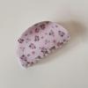 Koreanischer Eleganter Kürbisbogen Polka Dot Haarspange - Groß, Cremige Texturierte Hochsteckfrisur-Accessoire