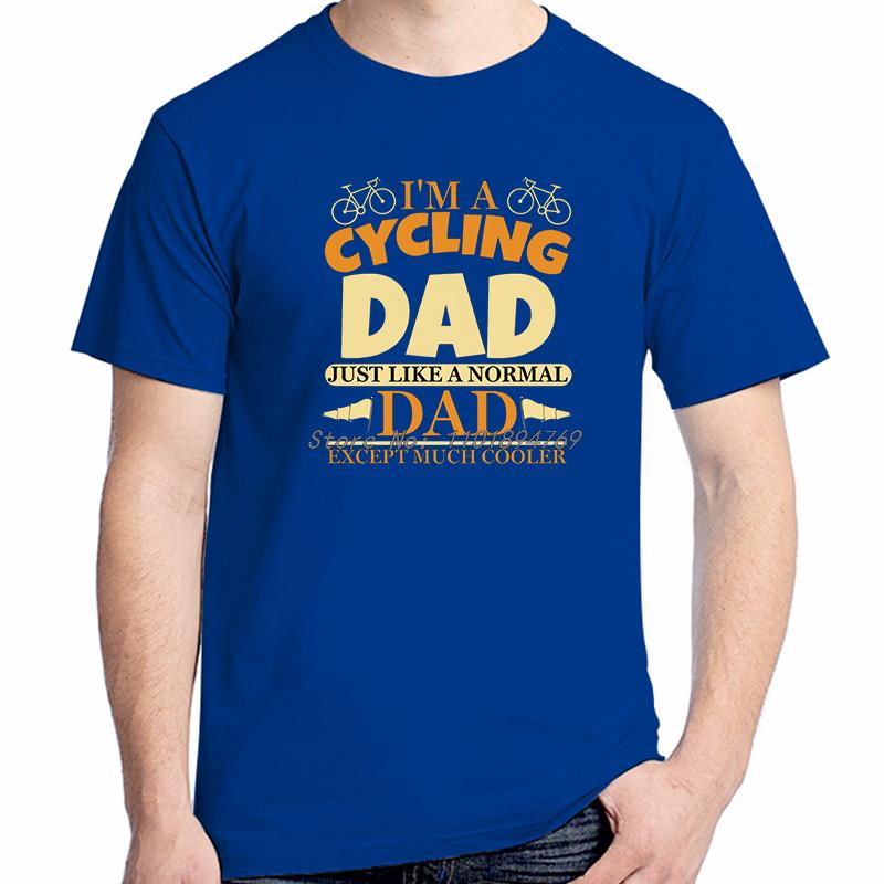 Im A Cycling Dad Shirt With Slogan And Bike Fashion Shirts Graphic Tee New In Tops Anvd Tshirts Summer Cotton Unisexs Tshirts