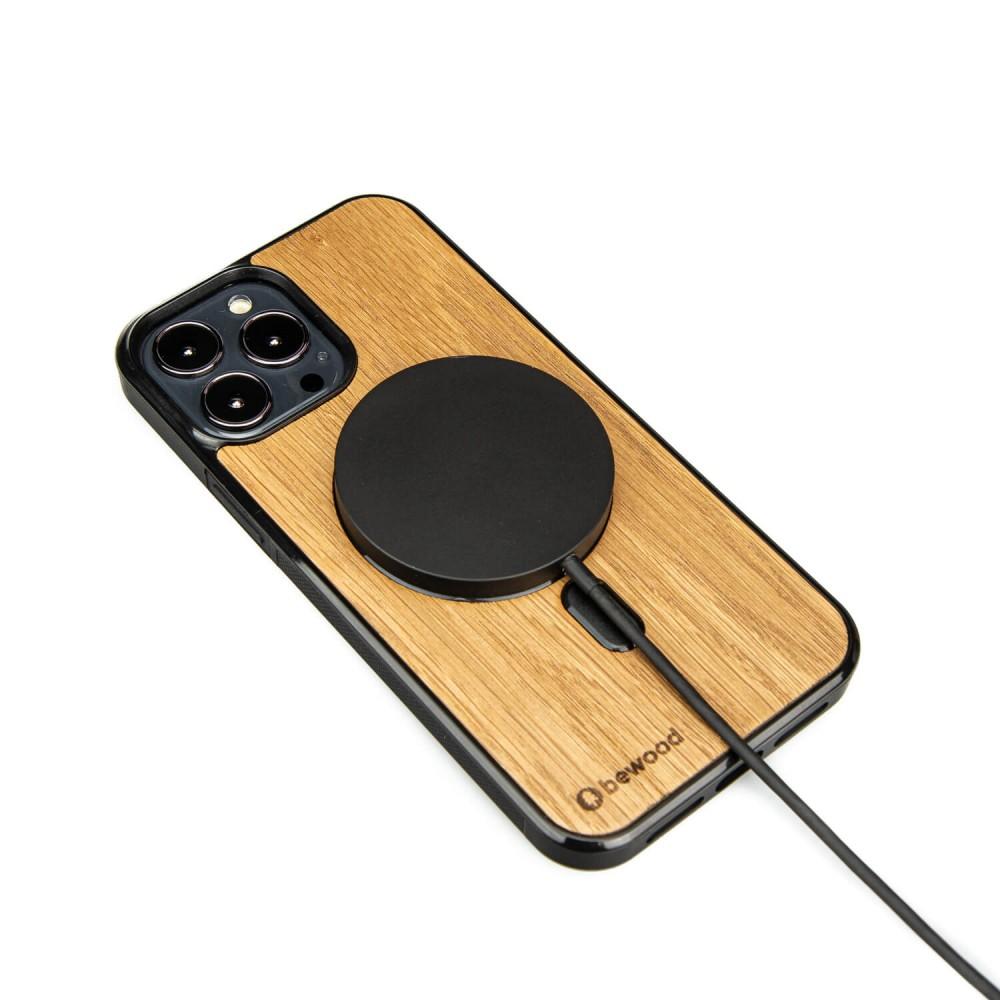 Bewood Wooden Case for iPhone 13 Pro Max Oak MagSafe